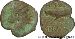 RÈMES (Région de Reims) Bronze GERMANVS INDVTILLI au taureau (Quadrans)
