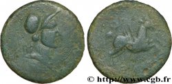 INDIGETES - EMPORIA / UNTIKESKEN (Province of Gerona- Ampurias) Unité de bronze ou as VF