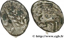 ALLOBROGES (Région du Dauphiné) Denier au cheval galopant et au “caducée”, fourré