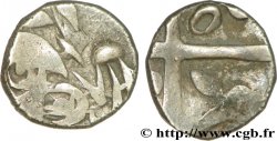 VOLQUES TECTOSAGES (région de Toulouse) Drachme “à la tête cubiste”, S. 24, flan arrondis