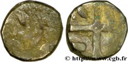 GALLIEN - SÜDWESTGALLIEN - VOLCÆ TECTOSAGES (Region die Toulouse) Drachme “à la tête cubiste”, S. 1, indéterminée