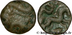 GALLIA BELGICA - AMBIANI (Area of Amiens) Bronze aux sangliers affrontés