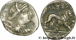MASSALIA - MARSEILLE “Drachme légère” ou tétrobole, fourrée