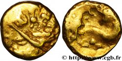 AMBIENS (Région d Amiens) Quart de statère d or hybride TB+
