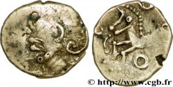 GALLIA - GALLIA DELLO SETTENTRIONALE - ÆDUI (BIBRACTE, Regione dello Mont-Beuvray) Denier à la tête casquée