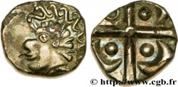 GALLIEN - SÜDWESTGALLEIN - TOLOSATES (Region die Vielle-Toulouse) Drachme “à la tête négroïde”, S. 75, fourrée
