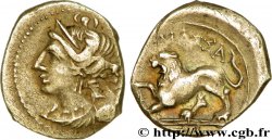 MASSALIA - MARSEILLE “Drachme légère” ou tétrobole, tête à gauche