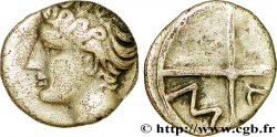 MASSALIA - MARSEILLE Obole MA, tête à gauche TB+