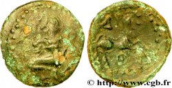 BELLOVAQUES (Région de Beauvais) Bronze à l’archer agenouillé TB/TB+