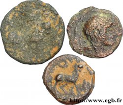 HISPANIA - IBERICO Lot de 3 bronzes celtibères