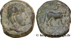 HISPANIA - CASTULO/KASTILO (Province de Jaen/Calzona) Unité de bronze ou semis au taureau
