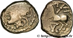 GALLIA BELGICA - LINGONES (Región de Langres) Denier KALETEDOY, au delta renversé