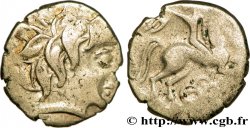 GALLIEN - PICTONES (Region die Poitiers) Drachme au cavalier ailé