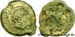 GALLIA - CARNUTES (Región de la Beauce) Bronze au loup, DT. 2610