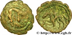 GALLIA BELGICA - AMBIANI (Región de Amiens) Bronze VACIICO, au sanglier et au cavalier
