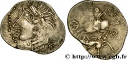 BITURIGES CUBI, UNSPECIFIED Drachme “de Cheverny”, tête et cavalier à gauche