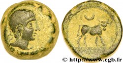 HISPANIA - CASTULO/KASTILO (Province de Jaen/Calzona) Unité de bronze ou semis au taureau