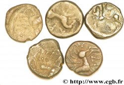 LINGONS (Région de Langres) Lot de 5 deniers KALETEDOY