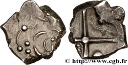 GALLIA - SUDOESTE DE LA GALLIA - CADURCI (Región de Cahors) Drachme “à la tête triangulaire”, S. 118