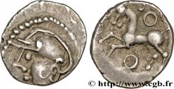 ÉDUENS (BIBRACTE, région du Mont-Beuvray) Denier à la tête casquée