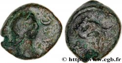 MASSALIA - MARSEILLES Petit bronze au dauphin, tête à droite