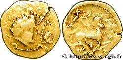 NAMNETES (Area of Nantes) Statère d électrum à l hippophore, à la croix