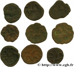 AMBIENS (Région d Amiens) Lot de 9 bronzes rares pour étude lot