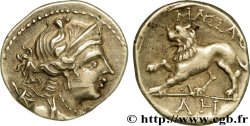MASSALIA - MARSEILLE “Drachme légère” ou tétrobole, lion à gauche
