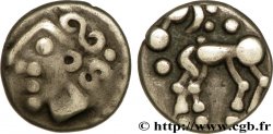 TRÉVIRES (Région de Trèves) Denier d&nbsp;argent au cheval TTB/SUP