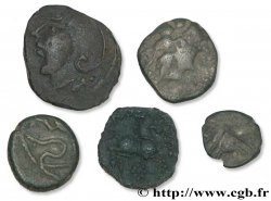 GAULE BELGIQUE - CELTIQUE Lot de 2 deniers et une obole