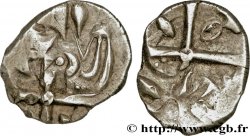 GALLIA - SUDOESTE DE LA GALLIA - VOLCÆ TECTOSAGES (Región de Tolosa) Drachme “à la tête cubiste”, S. 20, double frappe