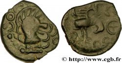 GALLIA BELGICA - MELDI (Area of Meaux) Bronze à l’aigle et au sanglier, classe III