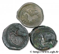 SUESSIONS (région de Soissons) Lot de trois bronzes CRICIRV