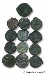 GALLIA BELGICA - REMI (Area of Reims) Lot de 13 bronzes variés