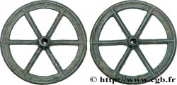 ROUELLES Roue miniature à six rayons - 22 mm TTB+
