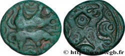 GALLIA BELGICA - AMBIANI (Regione di Amiens) Bronze aux bœufs adossés, BN 8524