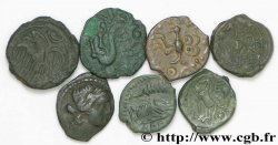 Gallia Lot de 7 bronzes
