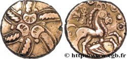 BRETAGNE - CATUVELLAUNI et TRINOVANTES Statère d or, ADDEDOMAROS VA. 2396 TTB+