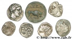 MASSALIA - MARSEILLE Lot de 6 oboles MA et 1 bronzes au taureau