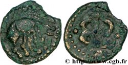 VÉLIOCASSES (Région du Vexin normand) Bronze au sanglier et au fleuron