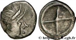 MASSALIA - MARSEILLES Litra au Lacydon et apparenté - avers à la double corne