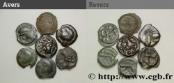 GAULE BELGIQUE - CELTIQUE Lot de 7 potins lot
