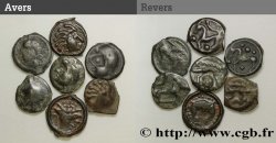 GAULE BELGIQUE - CELTIQUE Lot de 7 potins