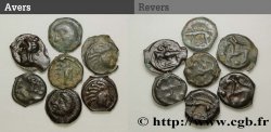 GAULE BELGIQUE - CELTIQUE Lot de 7 potins