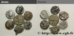 GAULE BELGIQUE - CELTIQUE Lot de 7 potins