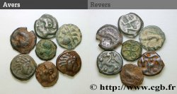GAULE BELGIQUE - CELTIQUE Lot de 7 potins