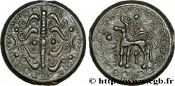 GALLIA BELGICA - SUESSIONES (Area of Soissons) Potin dit “au rameau B”, classe IIIa