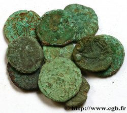 BELLOVAQUES / AMBIENS, Incertaines Lot de 10 bronzes