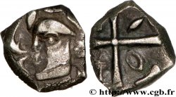 GALLIA - SOUTH WESTERN GAUL - VOLCÆ TECTOSAGES (Area of Toulouse) Drachme “à la tête cubiste”, S. 1