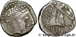 GALLIA - ALLOBROGES (Dauphiné area) Denier IALKOVESI au buste de cheval